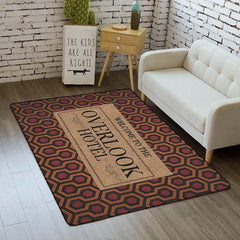 Halloween Rug Welcome To The Overlook Hotel Horror Movie Decoration