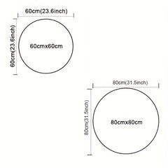 Classical Music Vinyl Record Round Rug Living Room Decoration Soft Floor Mat