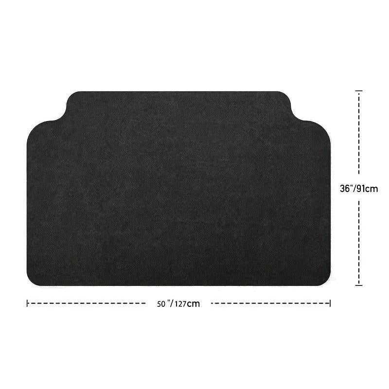 1 Pcs Grill Mat 91x127cm BBQ Splatter Mat Fireproof D