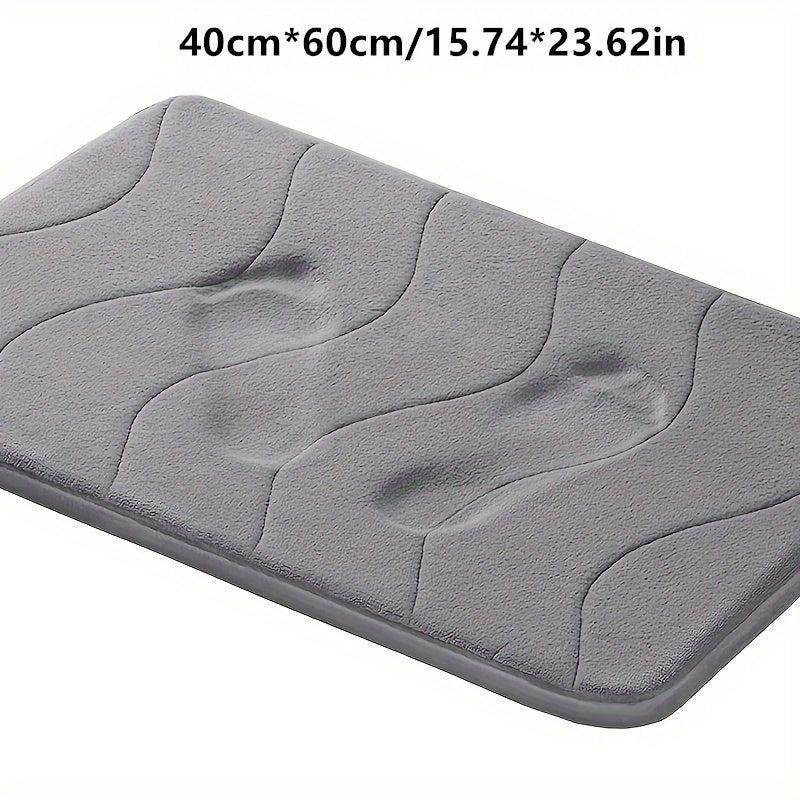 Soft Memory Foam Bath Mat Non-Slip Absorbent