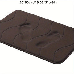 Soft Memory Foam Bath Mat Non-Slip Absorbent