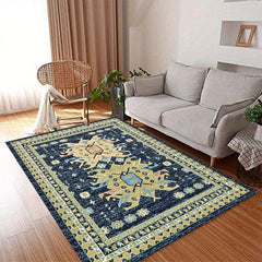 Vintage Bohemian Area Rug for Home Office