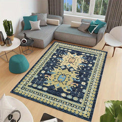 Vintage Bohemian Area Rug for Home Office