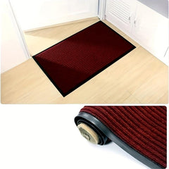 Waterproof Striped Door Floor Mat Entrance Doormat & Welcome Mat M Size