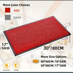2pcs Machine Washable Door Mat for Home Decor and Protection