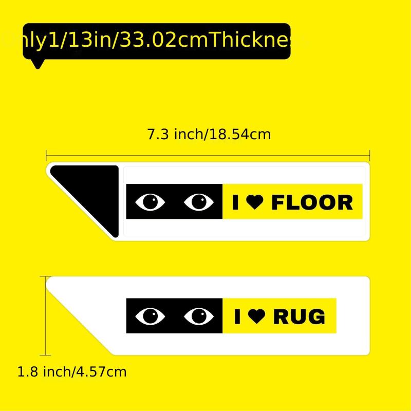 16pcs Reusable Carpet Stickers Double Sided Washable Rug Grips