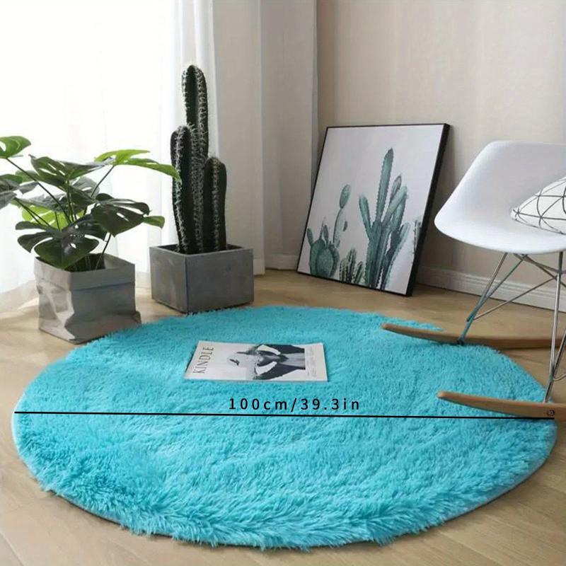 Soft Faux Shaggy Carpet Rug Nordic Doormat Floor Carpet Living Room