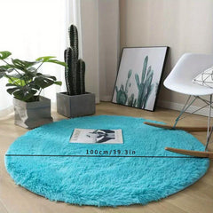 Soft Faux Shaggy Carpet Rug Nordic Doormat Floor Carpet Living Room