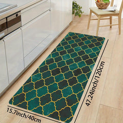 Anti-Fatigue Memory Foam Kitchen Rug Waterproof Non-Slip Mat