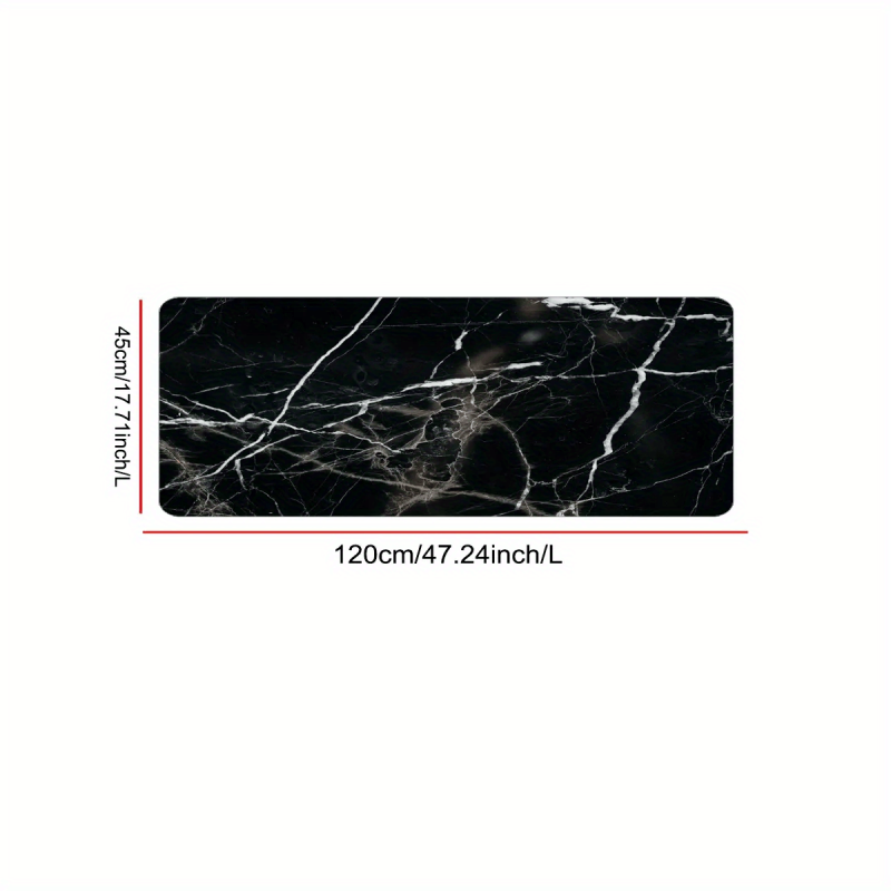Marble Abstract Area Rug Non Slip Floor Rug Runner Washable Carpet Mat