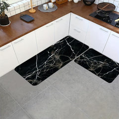 Marble Abstract Area Rug Non Slip Floor Rug Runner Washable Carpet Mat