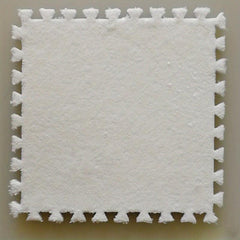 6pcs Plush Puzzle Foam Floor Mat Bay Window Mat Seat Mat Square