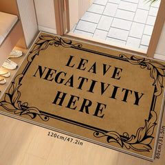 Durable Low Pile Entrance Mat - Dirt Resistance Bathroom Foot Mat Carpet