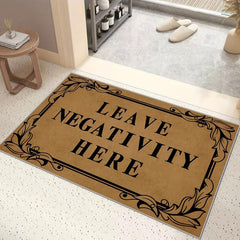 Durable Low Pile Entrance Mat - Dirt Resistance Bathroom Foot Mat Carpet