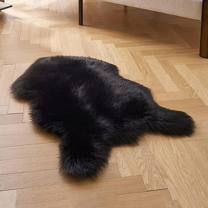 Ultra Soft Faux Fur Sheepskin Rug 2'X3'