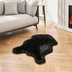 Ultra Soft Faux Fur Sheepskin Rug 2'X3'