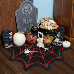 Cashmere Spider Web Rug Halloween Rug Bedroom Rug Washable Rug Decorative Rug