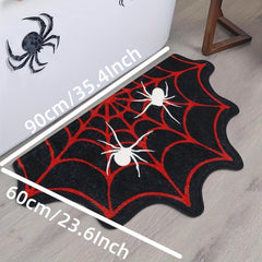 Cashmere Spider Web Rug Halloween Rug Bedroom Rug Washable Rug Decorative Rug