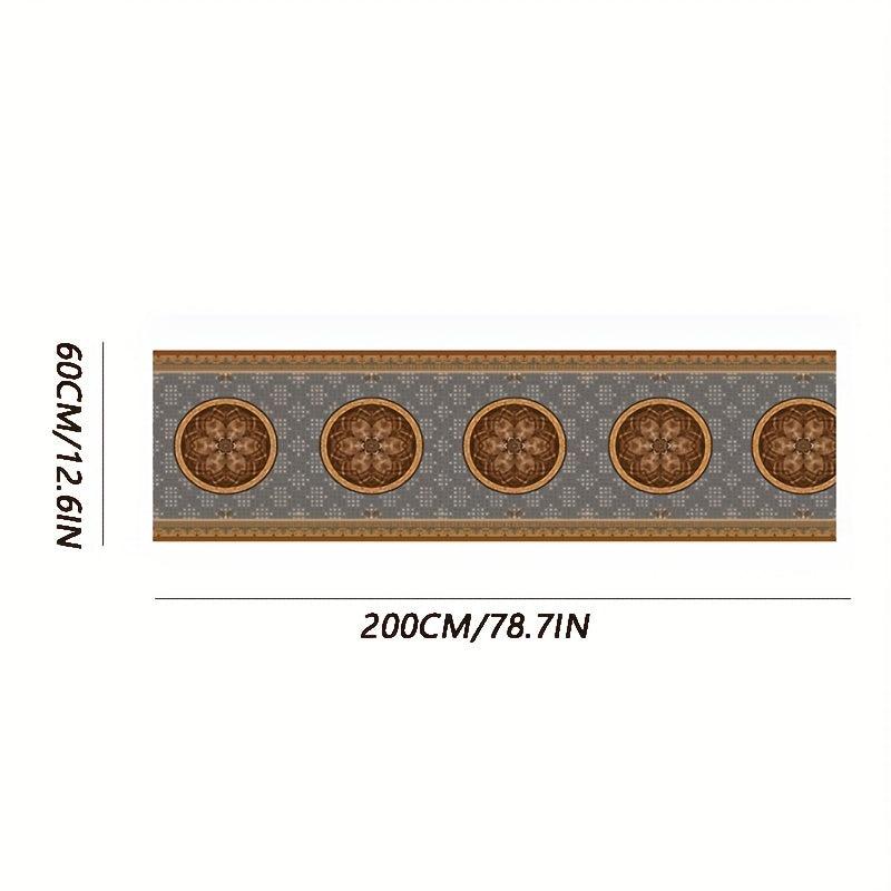 European Minimalist Strip Carpet Soft Floor Mat