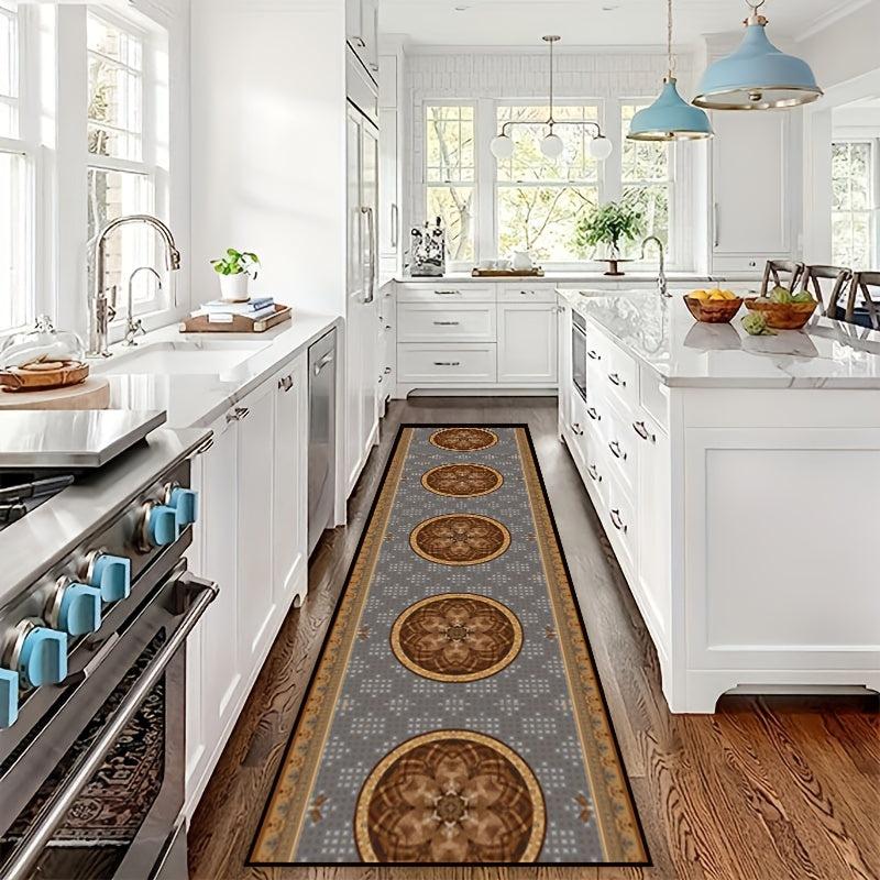 European Minimalist Strip Carpet Soft Floor Mat