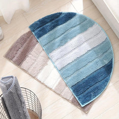 Soft Shaggy Bath Mat Non Slip Washable Door Mat Home Bathroom Rug