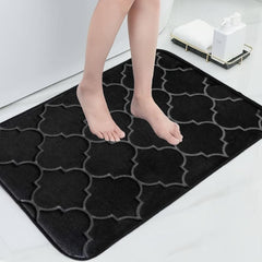 Memory Foam Bath Mat Non Slip Bathroom Rug Soft Water Absorbent Quick Dry