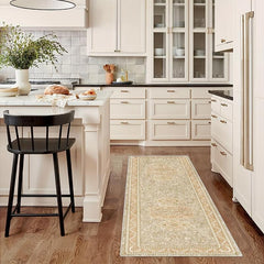 Soft Non Slip 96x304 Laundry Room Rug Oriental Hallway Runner Kitchen Mat