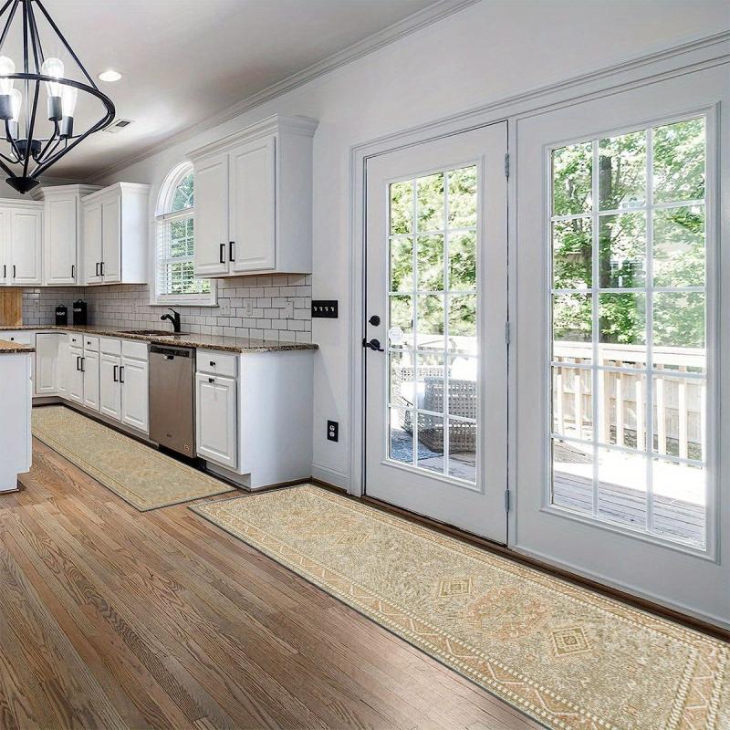 Soft Non Slip 96x304 Laundry Room Rug Oriental Hallway Runner Kitchen Mat
