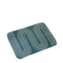 Striped Pattern Bathroom Mat Non slip Bath Rug