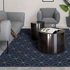 Crystal Velvet Abstract Pattern Carpet for Living Room