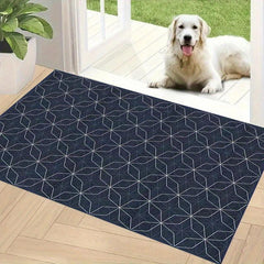 Crystal Velvet Abstract Pattern Carpet for Living Room