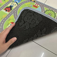 Kids Carpet City Traffic Play Floor Mat Kindergarten Early Education Blanket