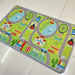Kids Carpet City Traffic Play Floor Mat Kindergarten Early Education Blanket
