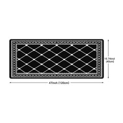 1pc Anti Fatigue Mats For Kitchen Floor Kitchen Mat Waterproof No Slip Cushioned