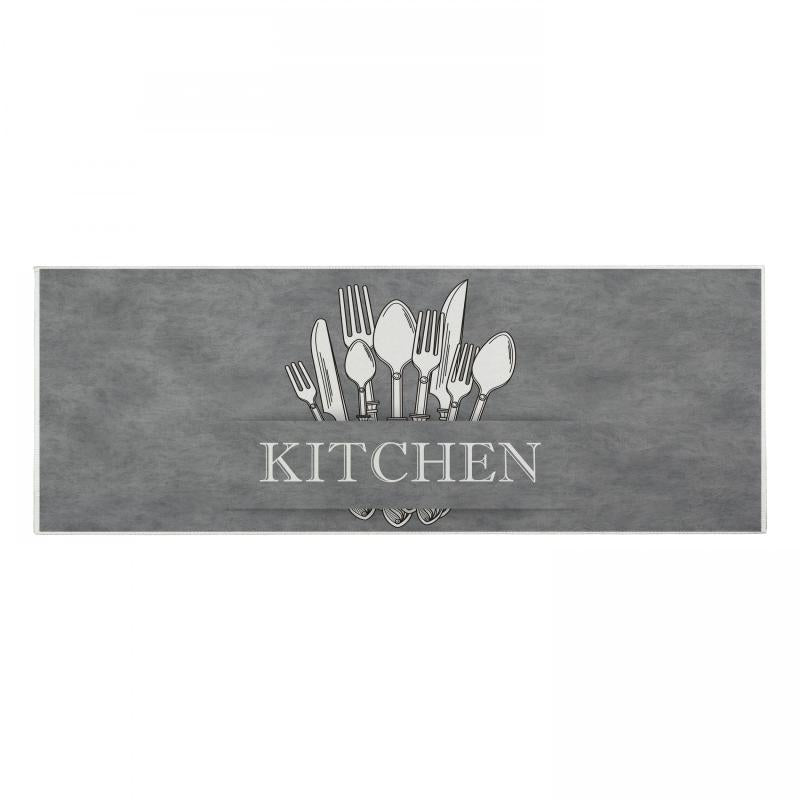 Anti Fatigue Kitchen Rug Set Soft Cushioned Waterproof Non Slip Absorbent