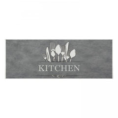 Anti Fatigue Kitchen Rug Set Soft Cushioned Waterproof Non Slip Absorbent