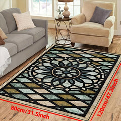 Turquoise Door Mat Front Door Welcome Mat Outdoor For Home Entrance