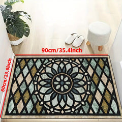 Turquoise Door Mat Front Door Welcome Mat Outdoor For Home Entrance