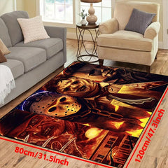 Horror Anime Carpet Halloween Movie Character Floor Rug