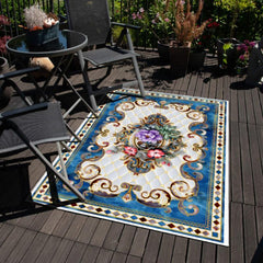 Bohemian Traditional Area Rug for Home Entryway Living Room Bedroom Non Slip Rug