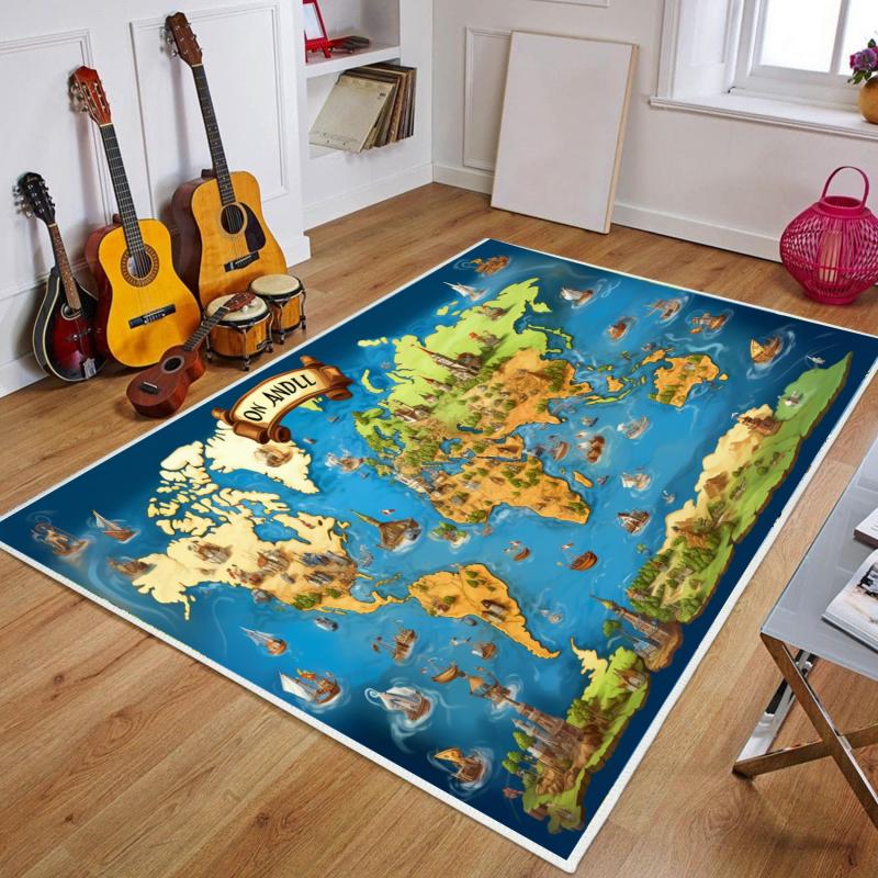 Children's Room Baby Crawling Mat Non-slip Rug Home Decor