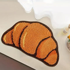 Cartoon Plush Floor Mats Non Slip Bathroom Entrance Mats Christmas Gift