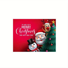 Christmas Door Mat Washable Non Slip Floor Doormat Indoor Entryway Rug