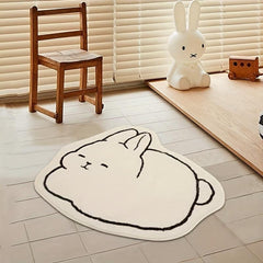 Soft Fluffy Shaggy Rug Non Slip 31.5 x 31