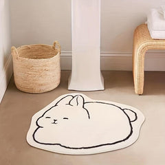 Soft Fluffy Shaggy Rug Non Slip 31.5 x 31