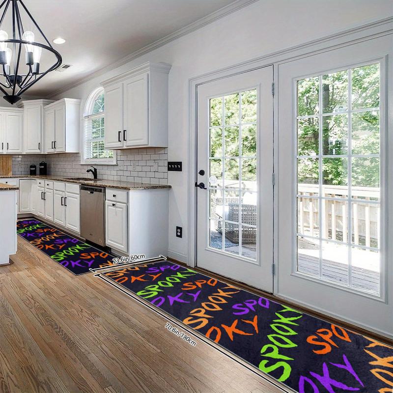 Soft Waterproof Non Slip Kitchen Rug Set