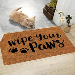 Dirt Resistant Welcome Doormat Low Pile Indoor Outdoor Entrance Mat
