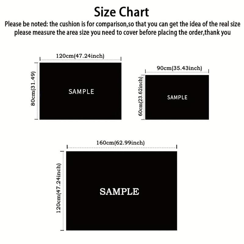 3D Series Pattern Printing Carpet Non Slip Floor Mat