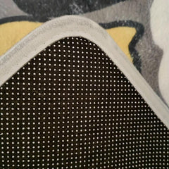 Cat Pattern Floor Mat Soft Non slip Bath Rug Machine Washable Bathroom Decor