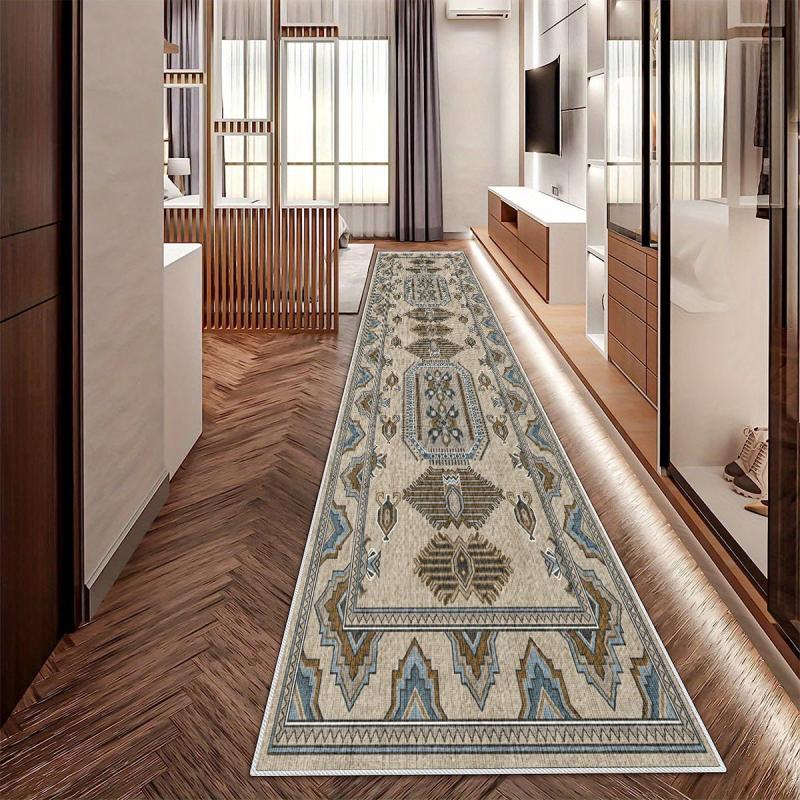 Vintage Oriental Hallway Rug Runner Kitchen Mat Non Slip Stair Carpet Runner